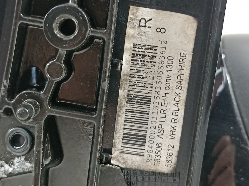 Recambio de retrovisor derecho para opel astra j lim. enjoy referencia OEM IAM 13308360 583612 583506