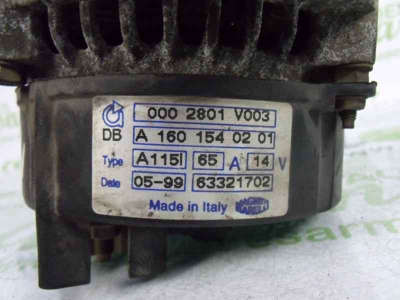 Recambio de alternador para smart coupe 0.6 turbo cat referencia OEM IAM A1601540201 0002801V003 63321702