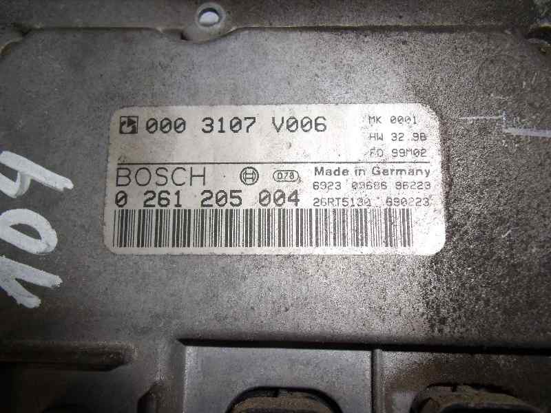 Recambio de centralita motor uce para smart coupe 0.6 turbo cat referencia OEM IAM 0003107V006 0261205004 