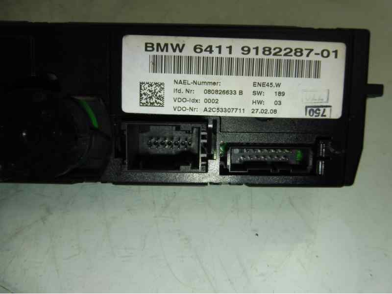 Recambio de mando climatizador para bmw serie 1 coupe (e82) 123d referencia OEM IAM 64119182287  