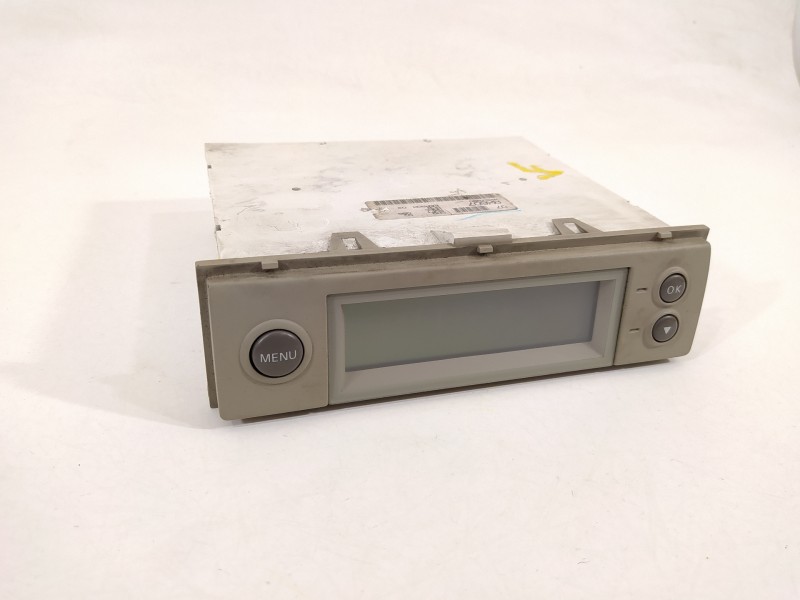 Recambio de pantalla multifuncion para nissan micra (k12e) acenta referencia OEM IAM AX607 4X57880 