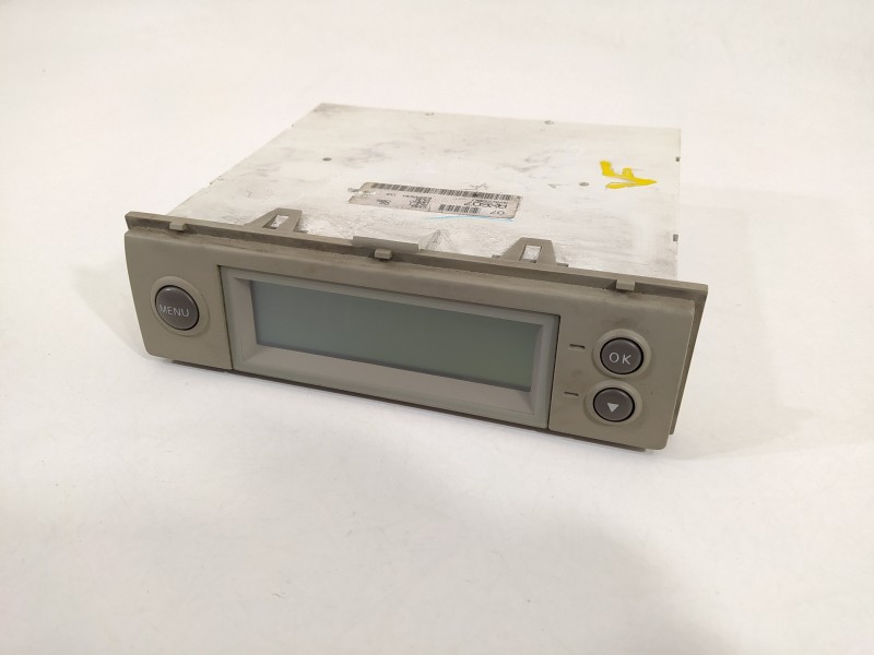 Recambio de pantalla multifuncion para nissan micra (k12e) acenta referencia OEM IAM AX607 4X57880 