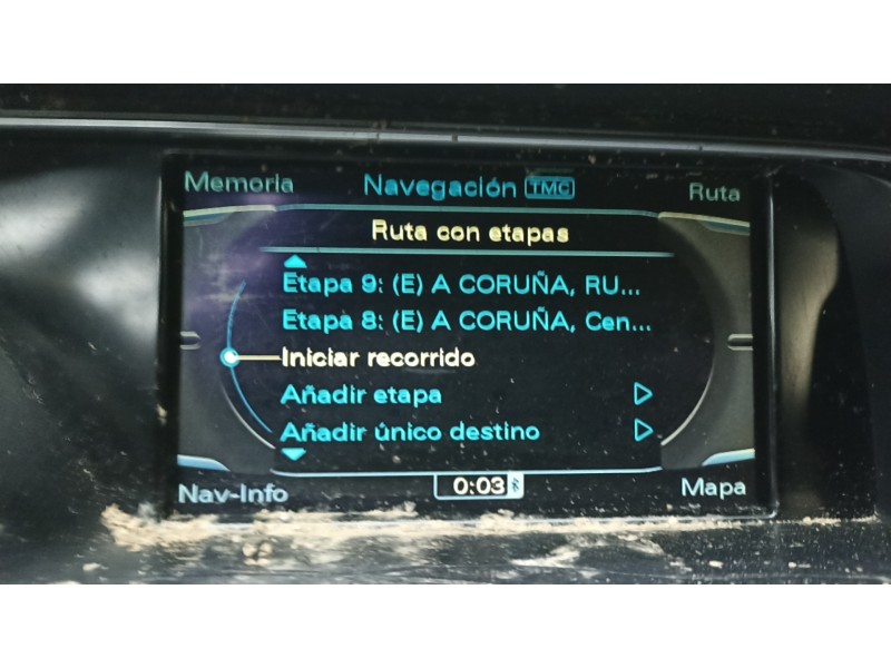 Recambio de pantalla multifuncion para audi a5 cabriolet (8f7) 3.0 tdi quattro referencia OEM IAM 4F0919604  