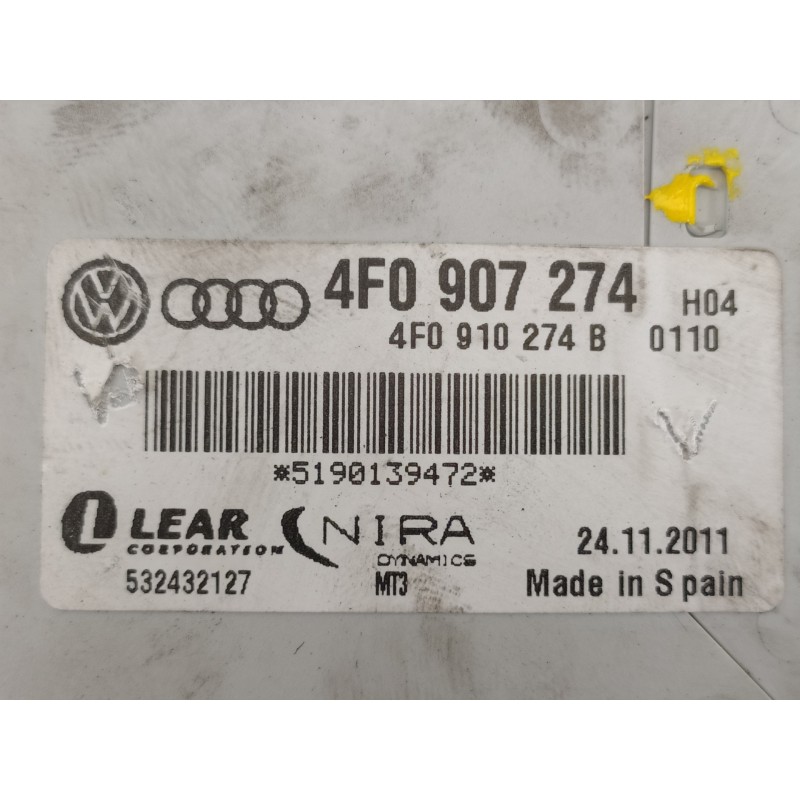 Recambio de modulo electronico para audi q7 (4l) 3.0 tdi v6 advance clean diesel quattro (180kw) referencia OEM IAM 4F0907274 4F