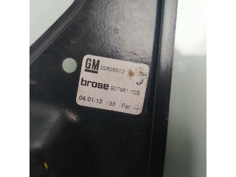 Recambio de elevalunas delantero derecho para chevrolet malibu ltz referencia OEM IAM 22826512 915368104 0130822487