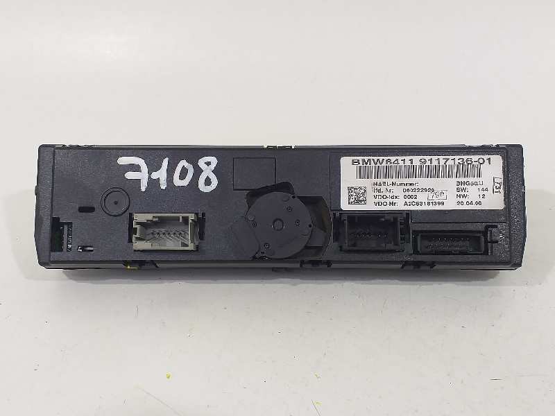 Recambio de mando climatizador para bmw serie 3 berlina (e90) 320d referencia OEM IAM 64119117136 A2C53181399 