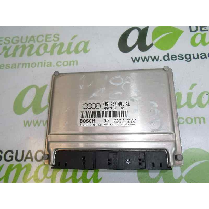 Recambio de centralita motor uce para audi a6 berlina (4b2) 2.5 tdi referencia OEM IAM 4B0907401AE 0281010496 