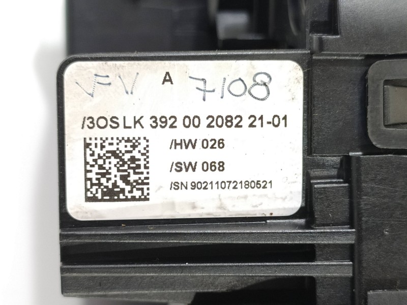 Recambio de mando intermitentes para bmw serie 3 berlina (e90) 320d referencia OEM IAM 698955702 39200208221 LK39200208221
