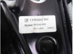 Recambio de elevalunas trasero derecho para opel astra twin top cosmo referencia OEM IAM 1393206   2