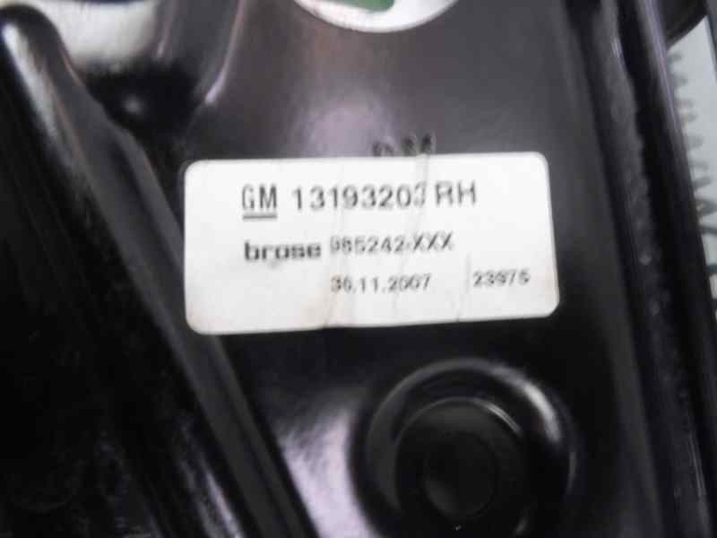 Recambio de elevalunas trasero derecho para opel astra twin top cosmo referencia OEM IAM 1393206  