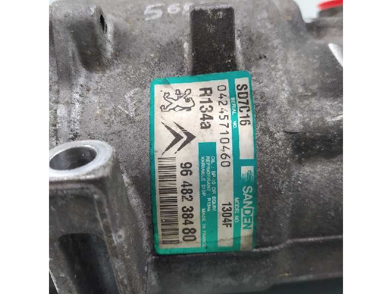 Recambio de compresor aire acondicionado para citroën c5 berlina premier (e) referencia OEM IAM 9648238480  