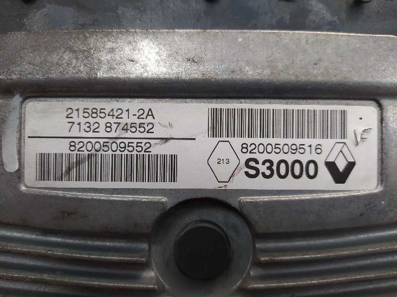 Recambio de centralita motor uce para renault megane ii coupe/cabrio dynamique referencia OEM IAM 8200509516 8200509552 