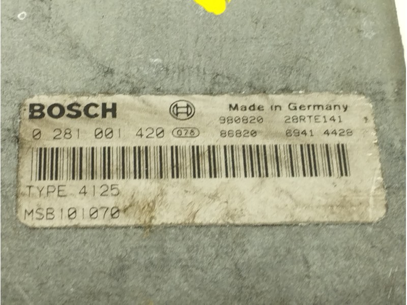 Recambio de centralita motor uce para land rover freelander (ln) 2.0 di familiar (72kw) referencia OEM IAM 98082028RTE  