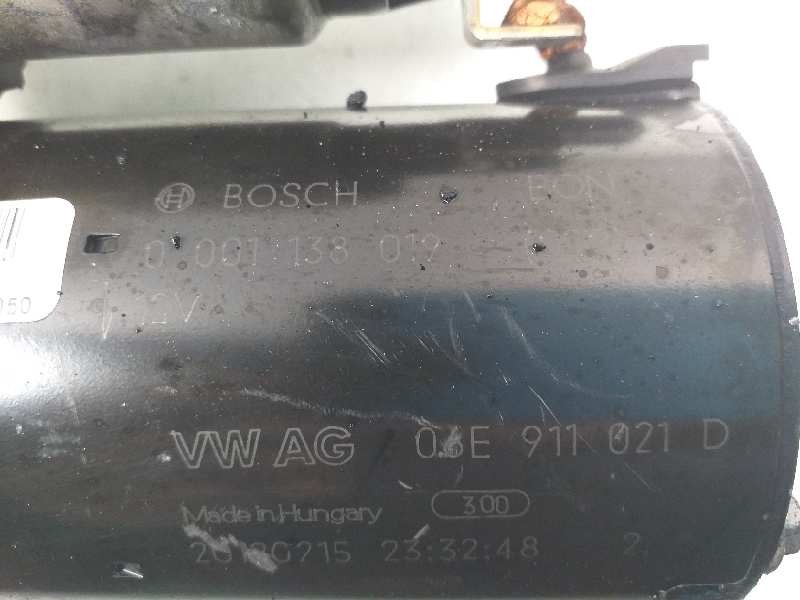 Recambio de motor arranque para audi s4 avant (8k5) 3.0 tfsi referencia OEM IAM 06E911021D 0001138019 