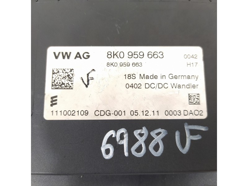 Recambio de modulo electronico para audi q7 (4l) 3.0 tdi v6 advance clean diesel quattro (180kw) referencia OEM IAM 8K0959663 11