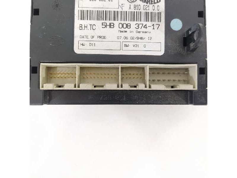 Recambio de modulo electronico para lancia thesis (115) 2.4 jtd executive referencia OEM IAM A81002100 5HB00837417 