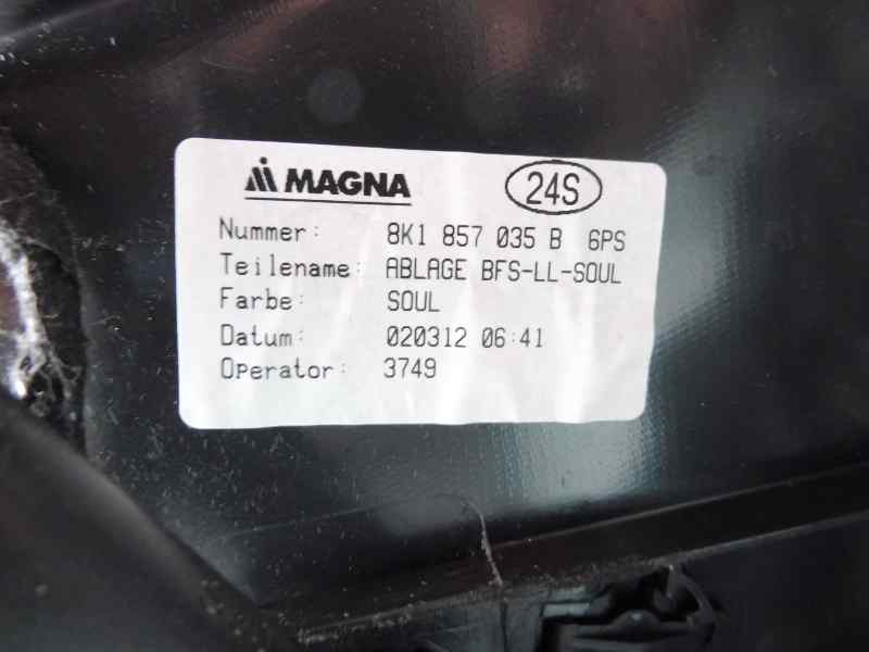 Recambio de guantera para audi s4 avant (8k5) 3.0 tfsi referencia OEM IAM 8K1857035B  