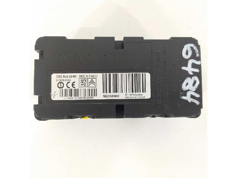 Recambio de modulo electronico para citroën c8 hdi 120 premier referencia OEM IAM 9660343880 S126064004A 