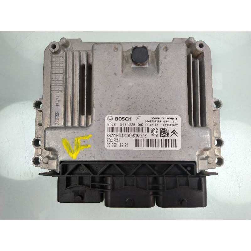 Recambio de centralita motor uce para citroën berlingo cuadro l1 referencia OEM IAM 9678818280 0281018228 