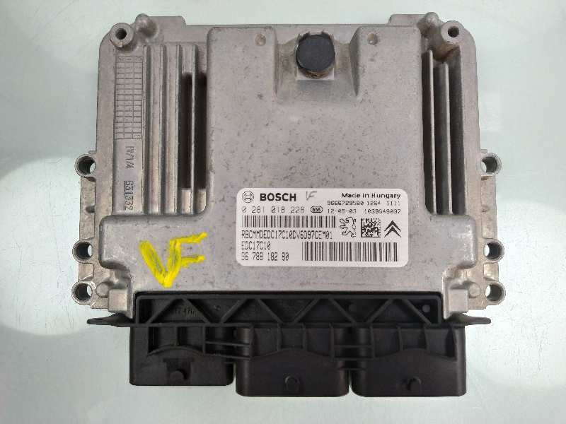 Recambio de centralita motor uce para citroën berlingo cuadro l1 referencia OEM IAM 9678818280 0281018228 