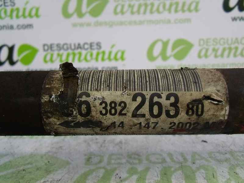 Recambio de transmision delantera derecha para citroën c3 1.4 hdi exclusive referencia OEM IAM 9638226380  