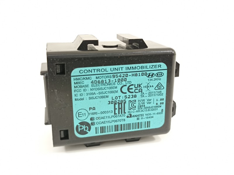 Recambio de modulo electronico para kia stonic (ybcuv) platinum edition referencia OEM IAM 95420H8100  