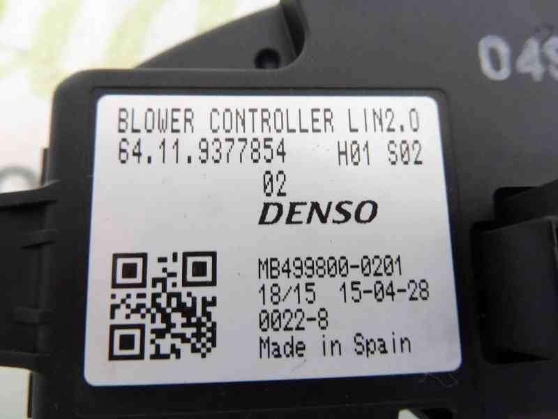 Recambio de resistencia calefaccion para mini mini 5-trg. (f55) cooper d referencia OEM IAM 64119377854 MB4998000201 