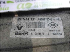 Recambio de intercooler para renault scenic ii grand confort dynamique referencia OEM IAM 8200115540   2