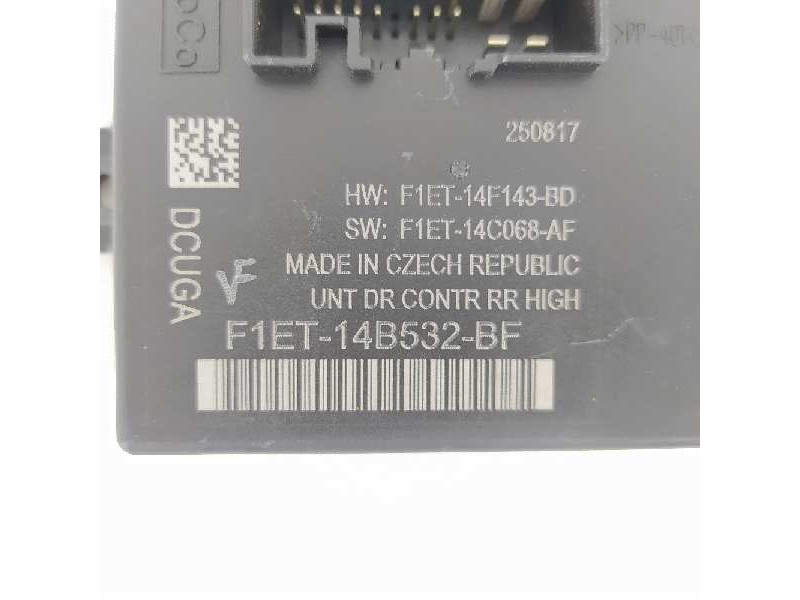 Recambio de modulo confort para ford c-max (ceu) titanium referencia OEM IAM F1ET14B532BF F1ET14F143BD F1ET14C068AF