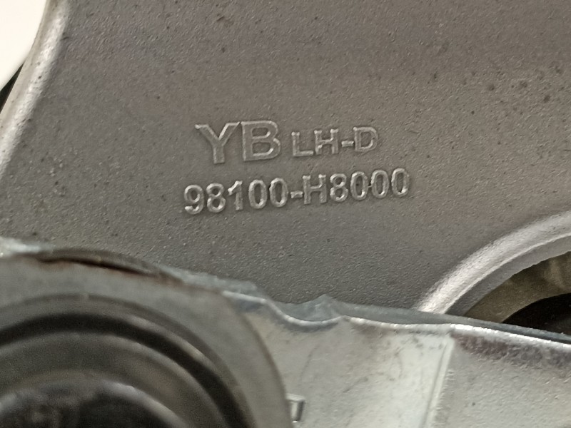 Recambio de motor limpia delantero para kia stonic (ybcuv) platinum edition referencia OEM IAM 98120H8000 H00981000278 98110C195