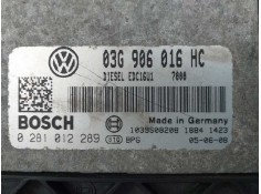 Recambio de centralita motor uce para seat altea (5p1) hot referencia OEM IAM 03G906016HC 0281012289  2