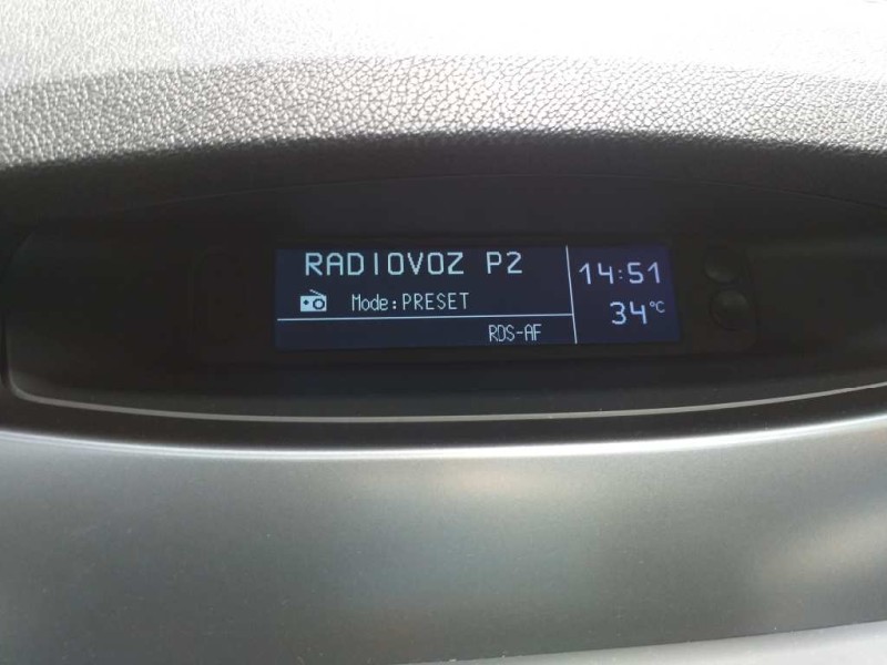 Recambio de pantalla multifuncion para renault laguna iii expression referencia OEM IAM 280340002R  