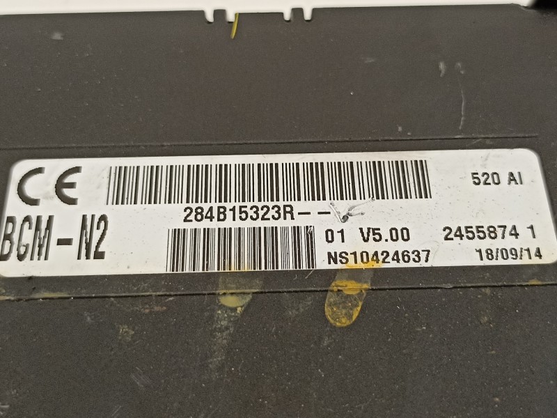 Recambio de modulo electronico para renault kangoo profesional referencia OEM IAM 284B15323R  