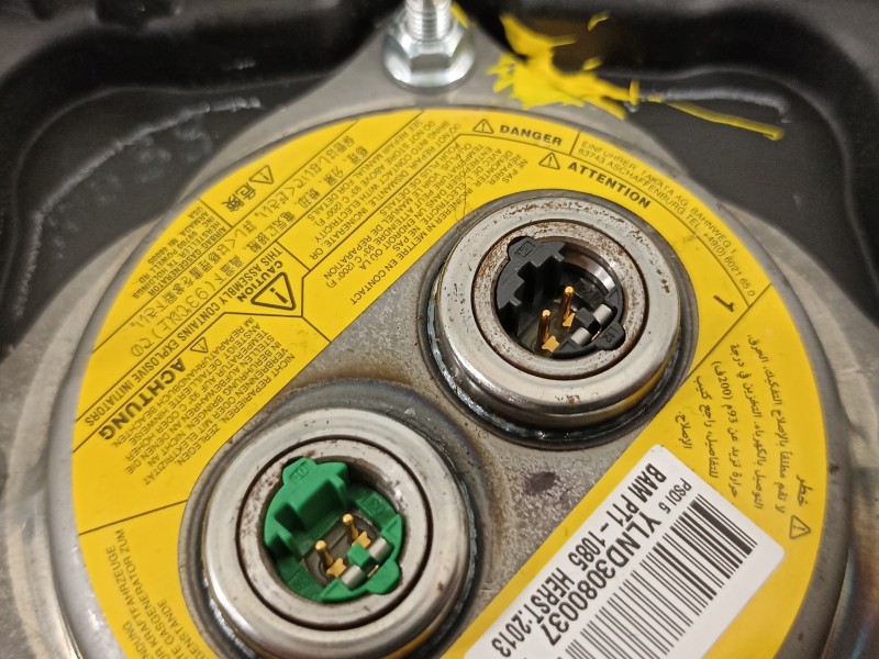 Recambio de airbag delantero izquierdo para bmw x5 (e70) xdrive30d referencia OEM IAM 32306884666  