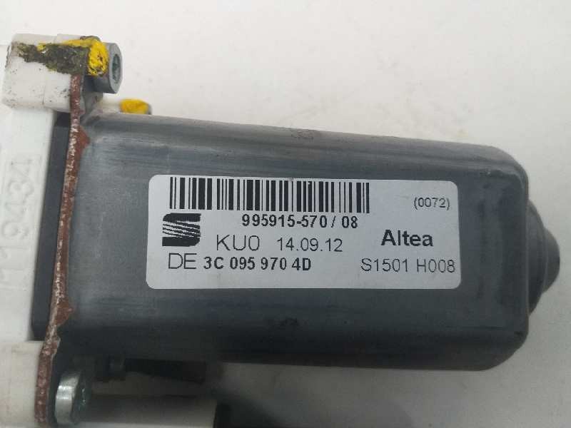 Recambio de elevalunas trasero derecho para seat altea (5p1) style copa referencia OEM IAM 3C0959704D 995915570 S1501H008