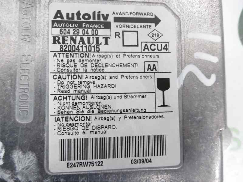 Recambio de kit airbag para renault scenic ii grand confort dynamique referencia OEM IAM 8200411015 8200281851 1889149000