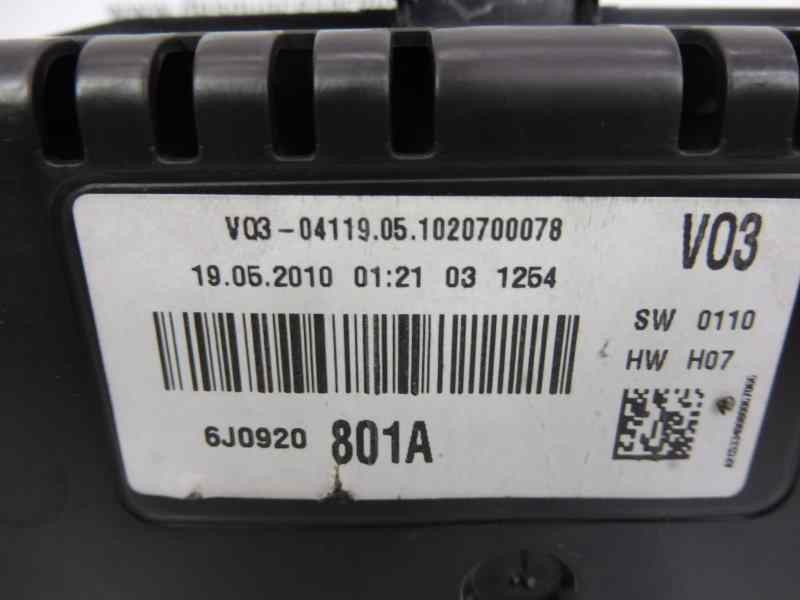 Recambio de cuadro instrumentos para seat ibiza (6j5) stylance / style referencia OEM IAM 6J0920801A A2C53349080 A2C53332250