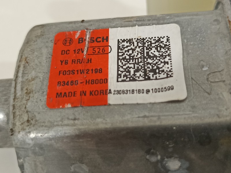 Recambio de elevalunas trasero derecho para kia stonic (ybcuv) platinum edition referencia OEM IAM 83402H8100 83460H8000 