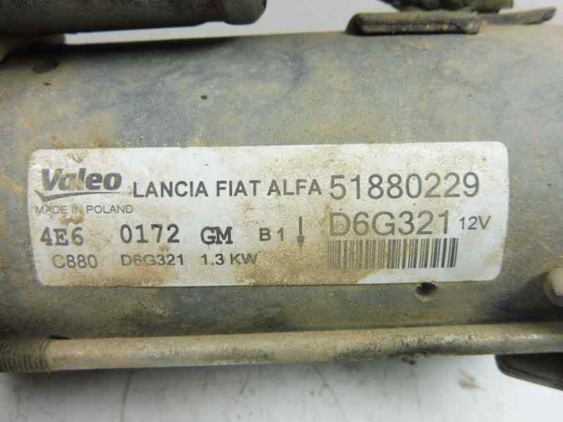 Recambio de motor arranque para opel combo d kasten l2h1 2,4t referencia OEM IAM 51880229  