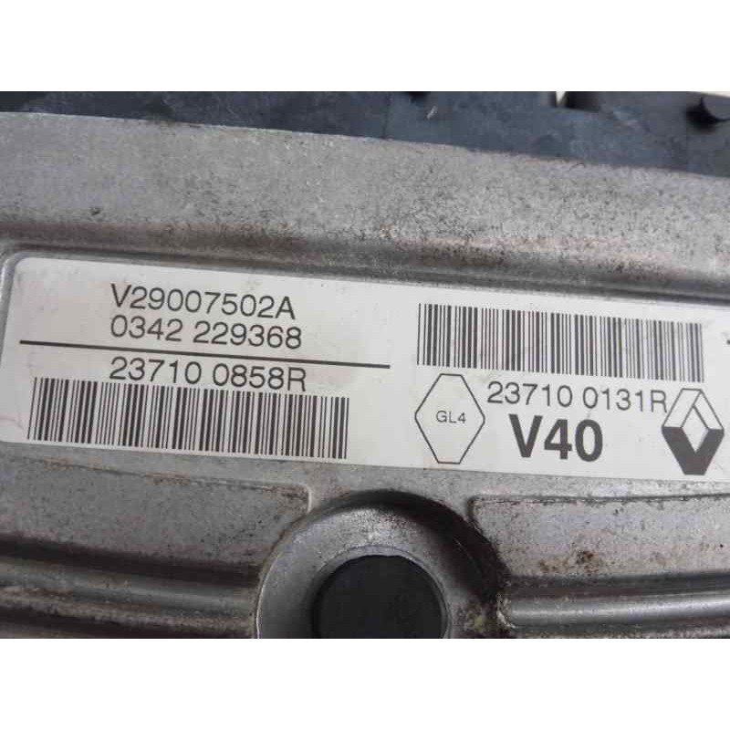 Recambio de centralita motor uce para renault megane iii berlina 5 p dynamique referencia OEM IAM 237100858R 237100131R 