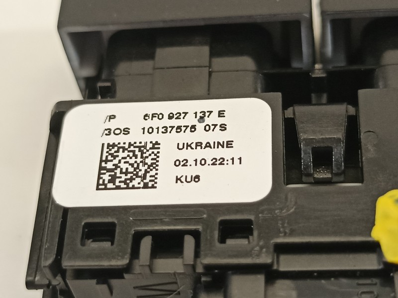 Recambio de mando multifuncion para seat arona xperience referencia OEM IAM 6F0927137E  