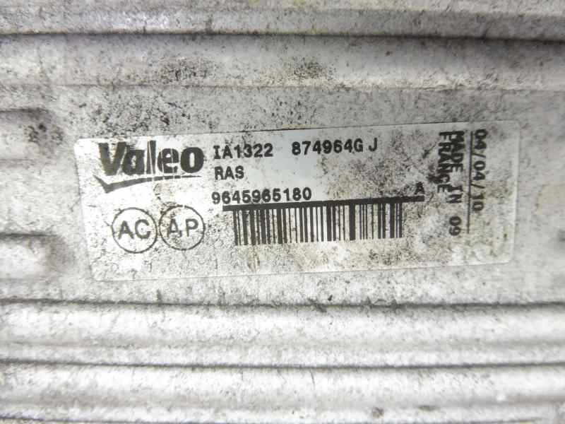 Recambio de intercooler para citroën berlingo 1.6 hdi 75 collection familiar referencia OEM IAM 9645965180  