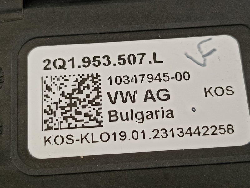 Recambio de mando intermitentes para seat arona xperience referencia OEM IAM 2Q1953507L  