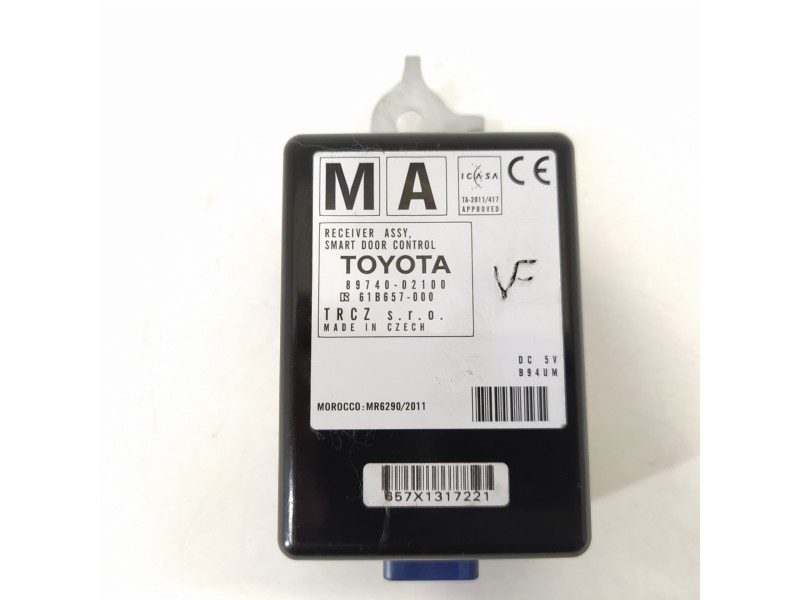 Recambio de modulo electronico para toyota auris hybrid active referencia OEM IAM 8974002100 61B657000 