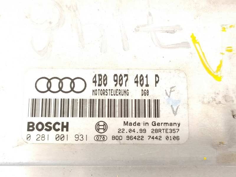 Recambio de centralita motor uce para audi a6 berlina (4b2) 2.5 tdi referencia OEM IAM 4B0907401P  