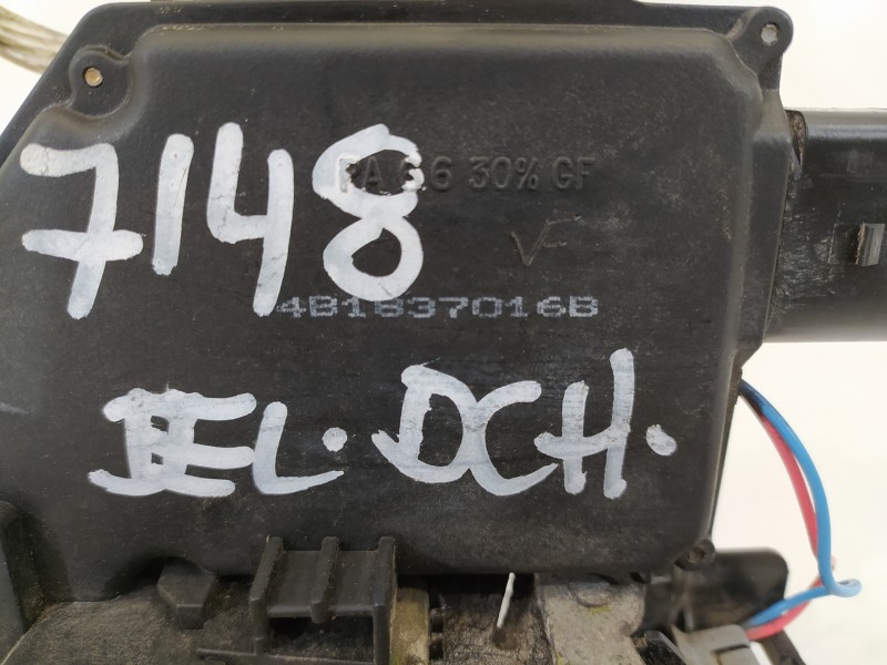 Recambio de cerradura puerta delantera derecha para audi a6 berlina (4b2) 2.5 tdi referencia OEM IAM 4B1837016B  