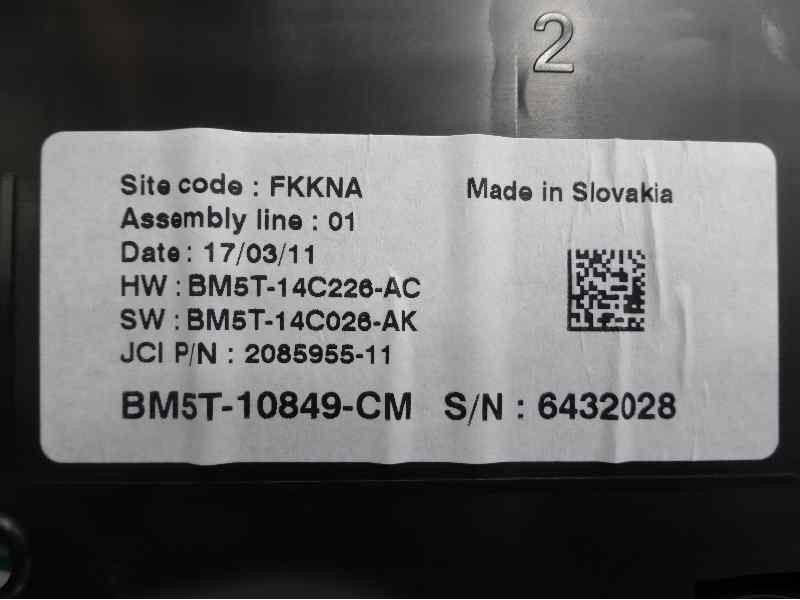 Recambio de cuadro instrumentos para ford focus lim. (cb8) trend referencia OEM IAM BM5T10849CM  
