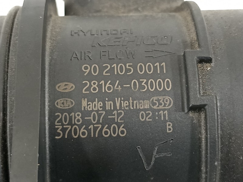 Recambio de caudalimetro para hyundai ioniq elektro referencia OEM IAM 2816403000  