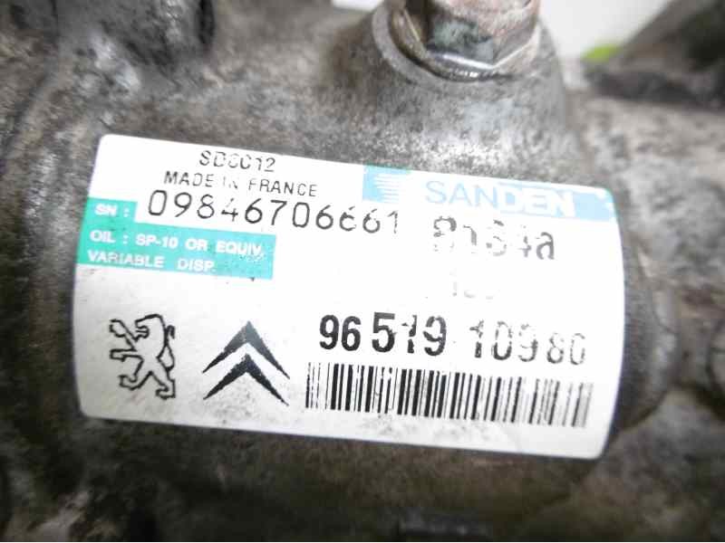 Recambio de compresor aire acondicionado para peugeot 207 x-line referencia OEM IAM 9651910980  
