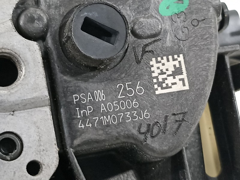 Recambio de cerradura puerta delantera izquierda para peugeot 508 business line referencia OEM IAM 9800625680  